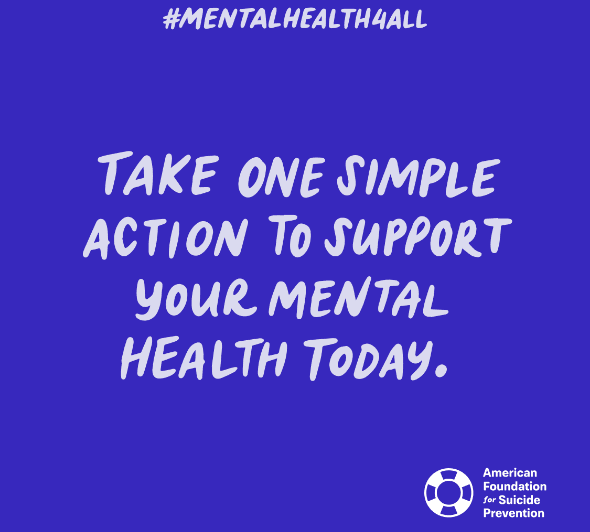 Take simple action to support your mental health